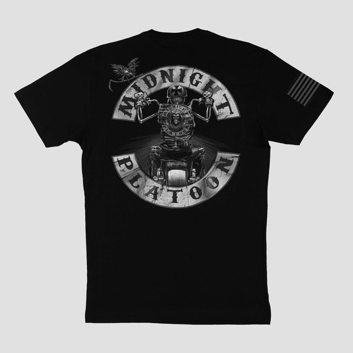 BIKER (M) T - MIDNIGHT PLATOON