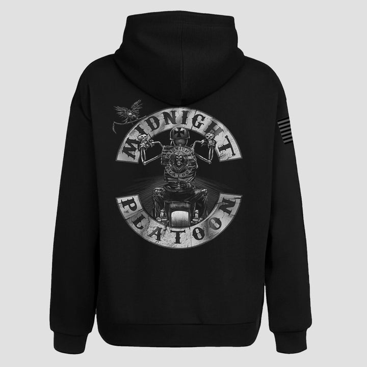 BIKER (M) ZIP HOOD - MIDNIGHT PLATOON