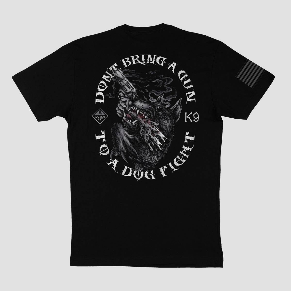 【HI FI FNK】Dog Friends Top DOG FIGHT K9- T-SHIRT – MIDNIGHT PLATOON