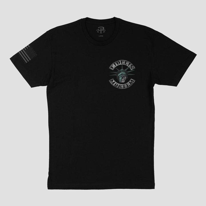 FAITHFUL UNTO DEATH II T-SHIRT - MIDNIGHT PLATOON