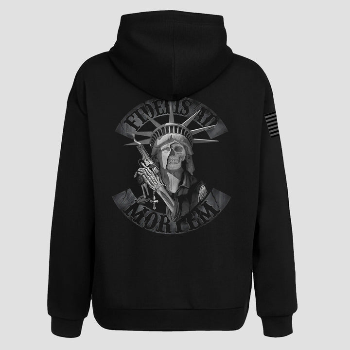 Faithful Unto Death - (Mid-Weight) ZIP HOOD - MIDNIGHT PLATOON