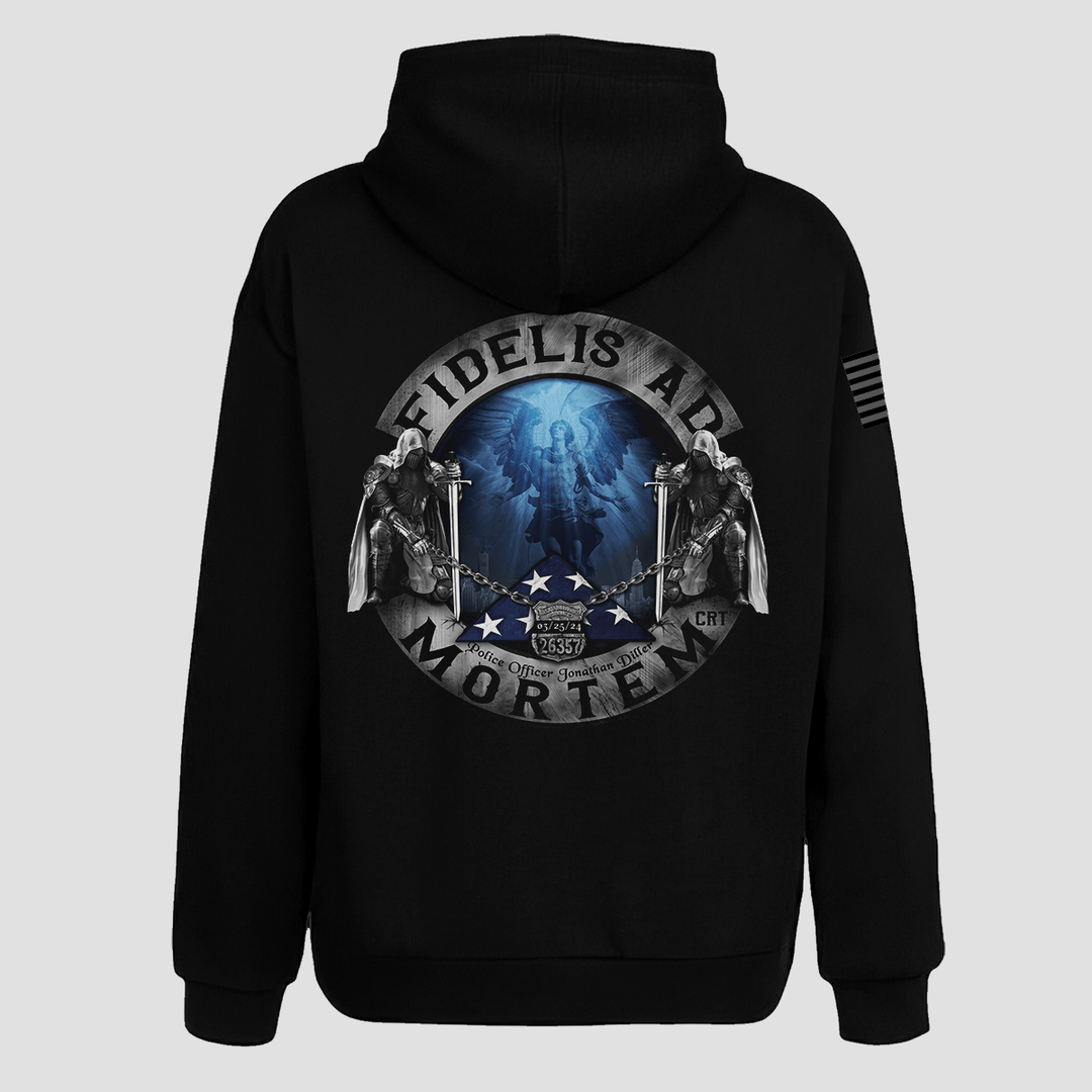 NYPD DILLER - FUNDRAISER PULL OVER HOODIE - MIDNIGHT PLATOON