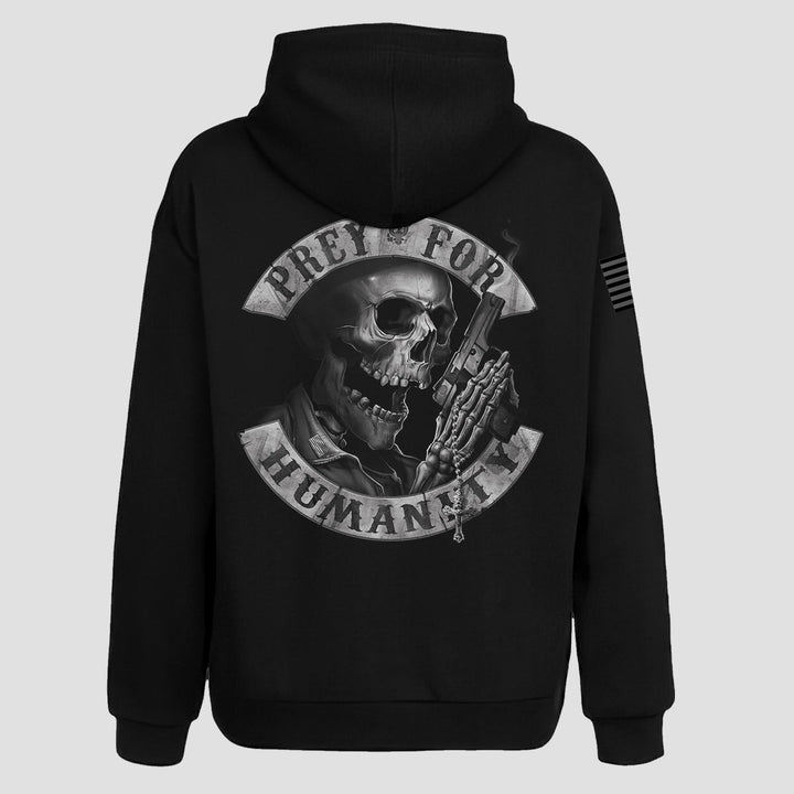 PREY FOR HUMANITY - ZIP HOOD - MIDNIGHT PLATOON