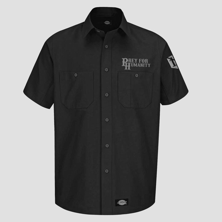 ST. MICHAEL PROTECT US - WORKSHIRT - MIDNIGHT PLATOON