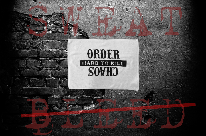 BETWEEN ORDER & CHAOS - GYM TOWEL - Midnight Platoon