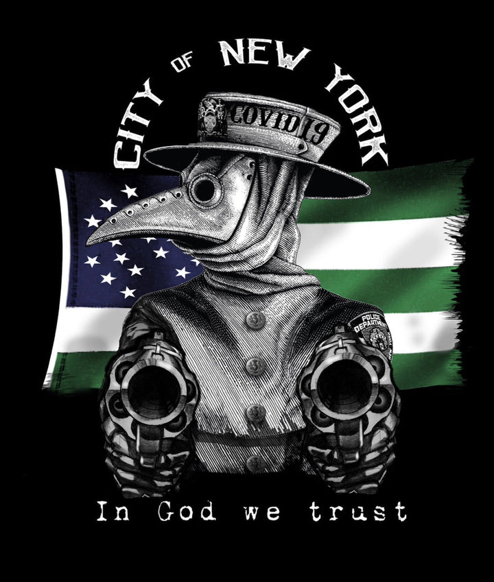 COVID-19 BioHzd ENF. T-SHIRT - Midnight Platoon