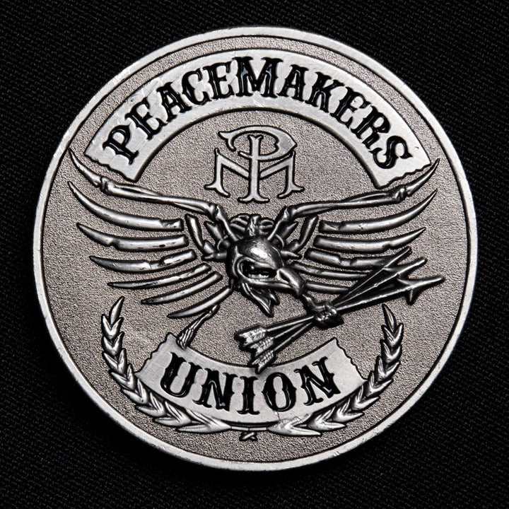 FAITHFUL LIBERTY COIN (VERSION 2) - Black Nickel/Antique Silver - Midnight Platoon