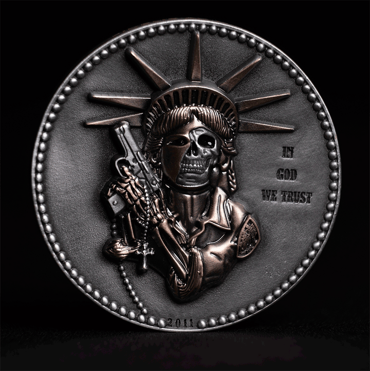 FAITHFUL - (VERSION 1) 2.25 INCH LIBERTY COIN - Midnight Platoon