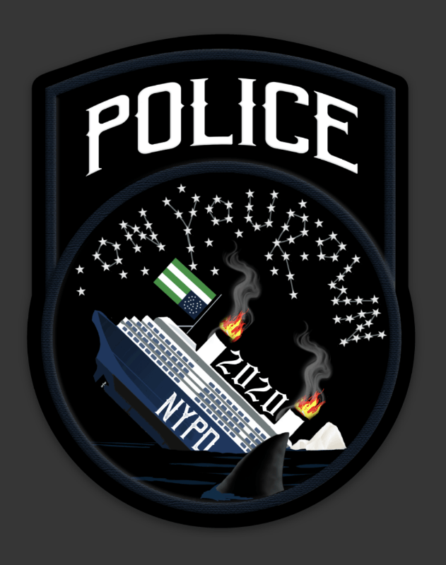 ON YOUR OWN - dye cut vinyl sticker