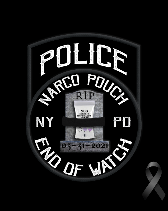 R.I.P. #908 - EMBROIDERED PATCH