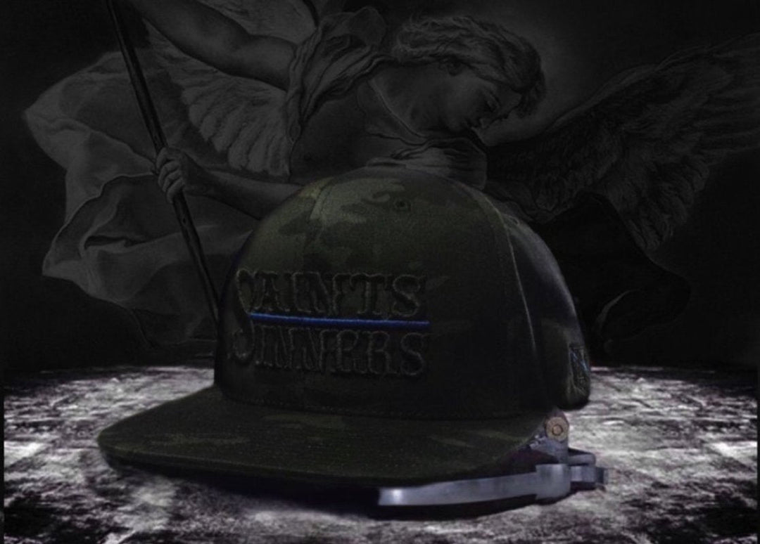 THE LINE - SAINTS & SINNERS MULTICAM BLACK SNAPBACK