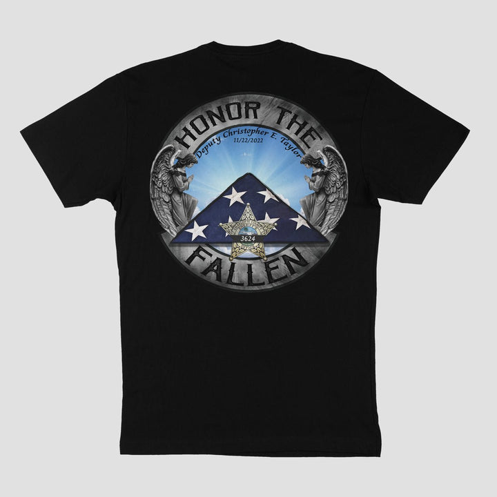 CCSO TAYLOR - FUNDRAISER T - SHIRT - MIDNIGHT PLATOON