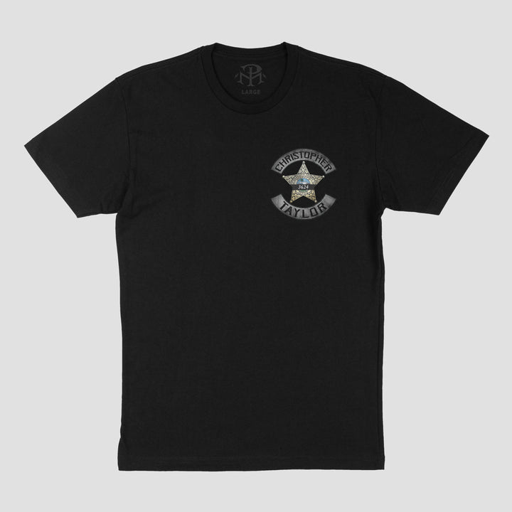 CCSO TAYLOR - FUNDRAISER T - SHIRT - MIDNIGHT PLATOON