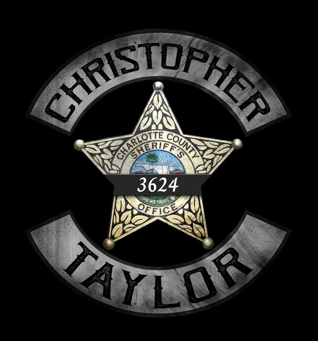 CCSO TAYLOR - FUNDRAISER T - SHIRT - MIDNIGHT PLATOON