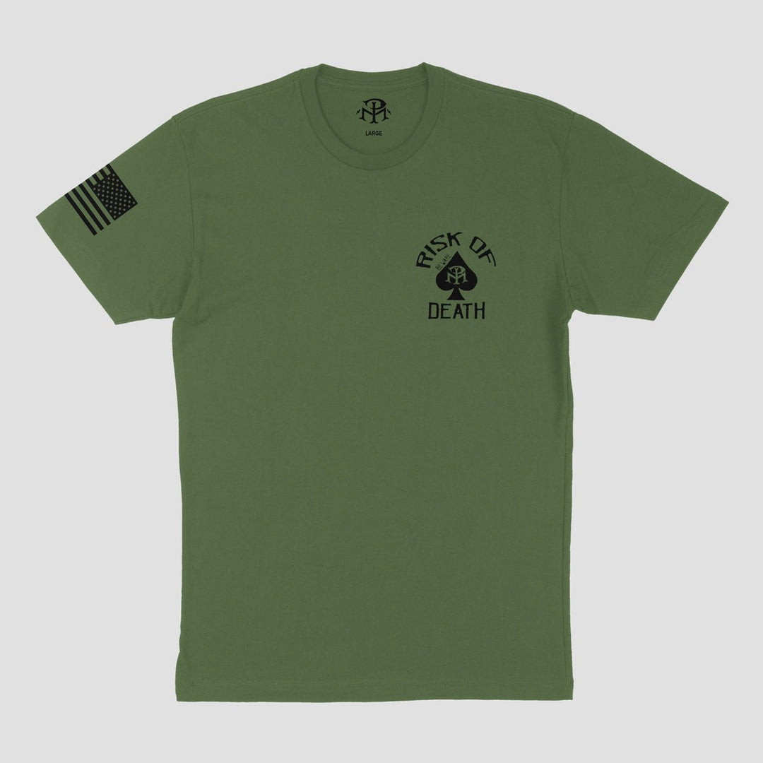 N.Y.Cietnam - VINTAGE ARMY GREEN T-shirt - MIDNIGHT PLATOON