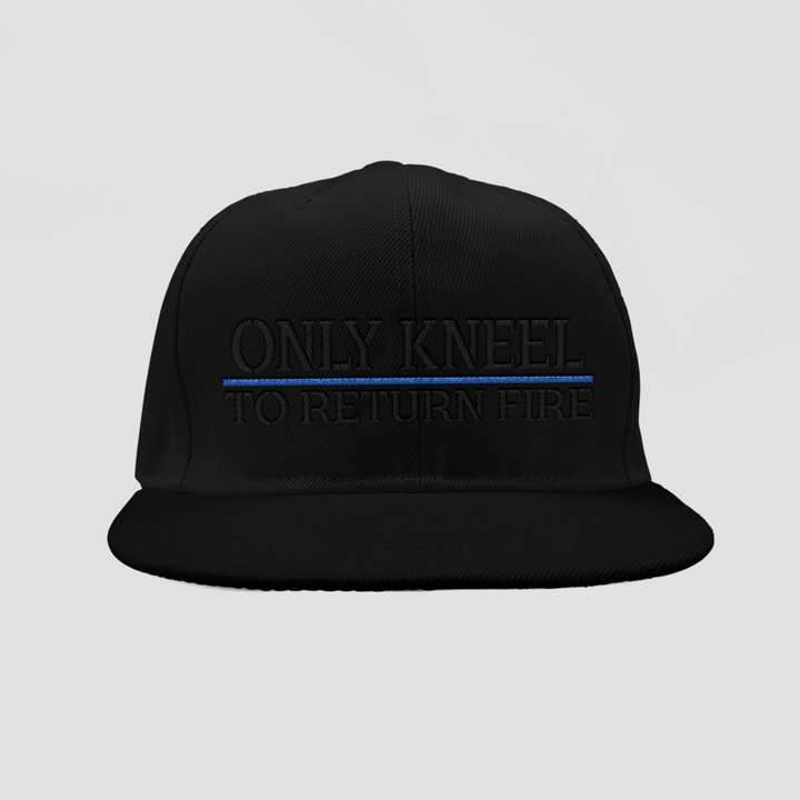 ONLY KNEEL TO RETURN FIRE - SNAPBACK - MIDNIGHT PLATOON