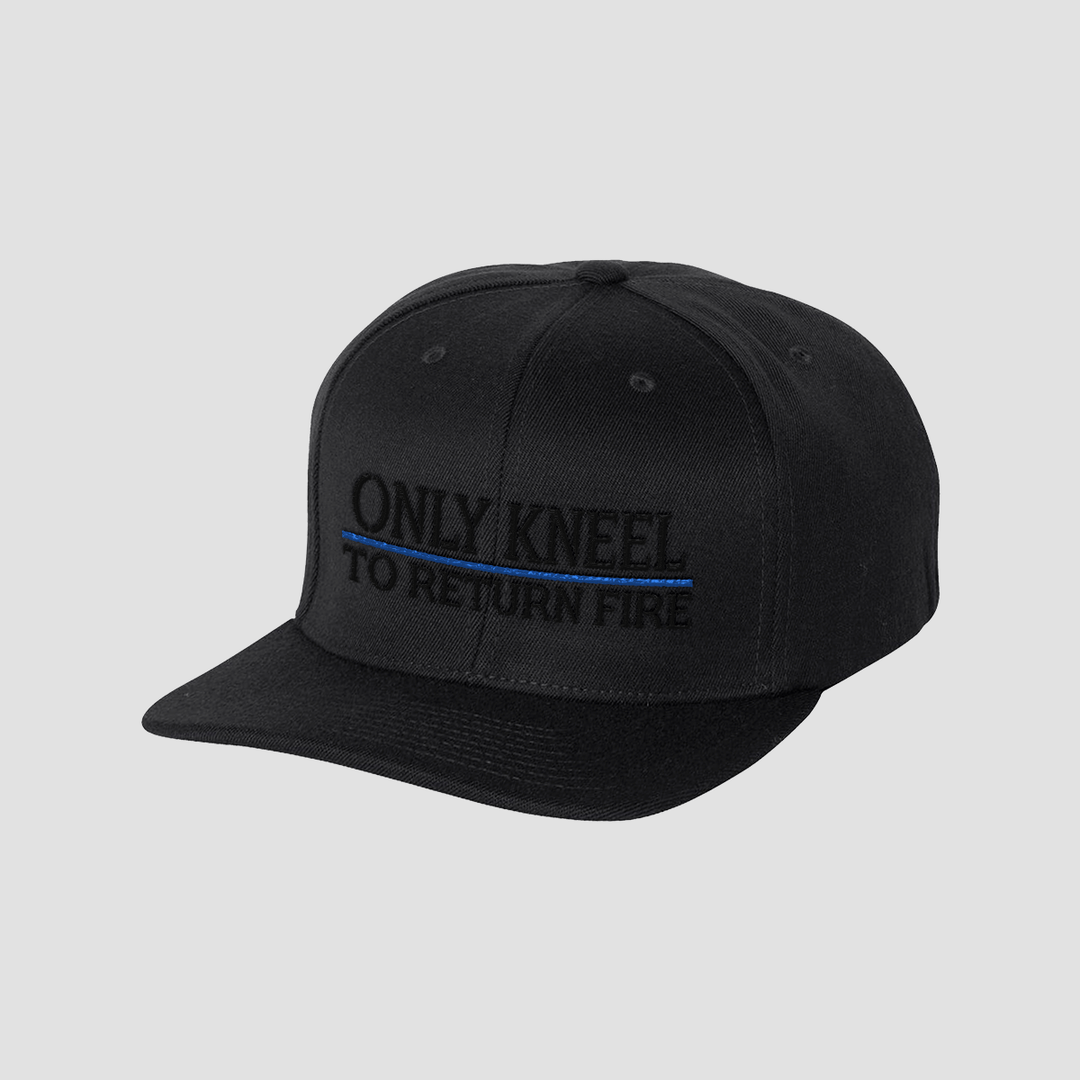 ONLY KNEEL TO RETURN FIRE - SNAPBACK - MIDNIGHT PLATOON