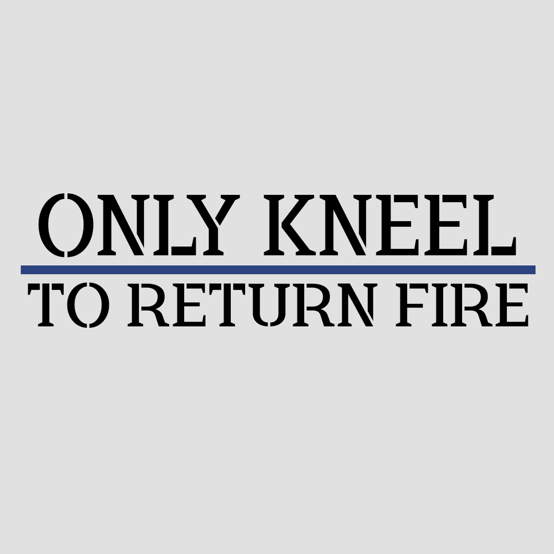 ONLY KNEEL TO RETURN FIRE - SNAPBACK - MIDNIGHT PLATOON