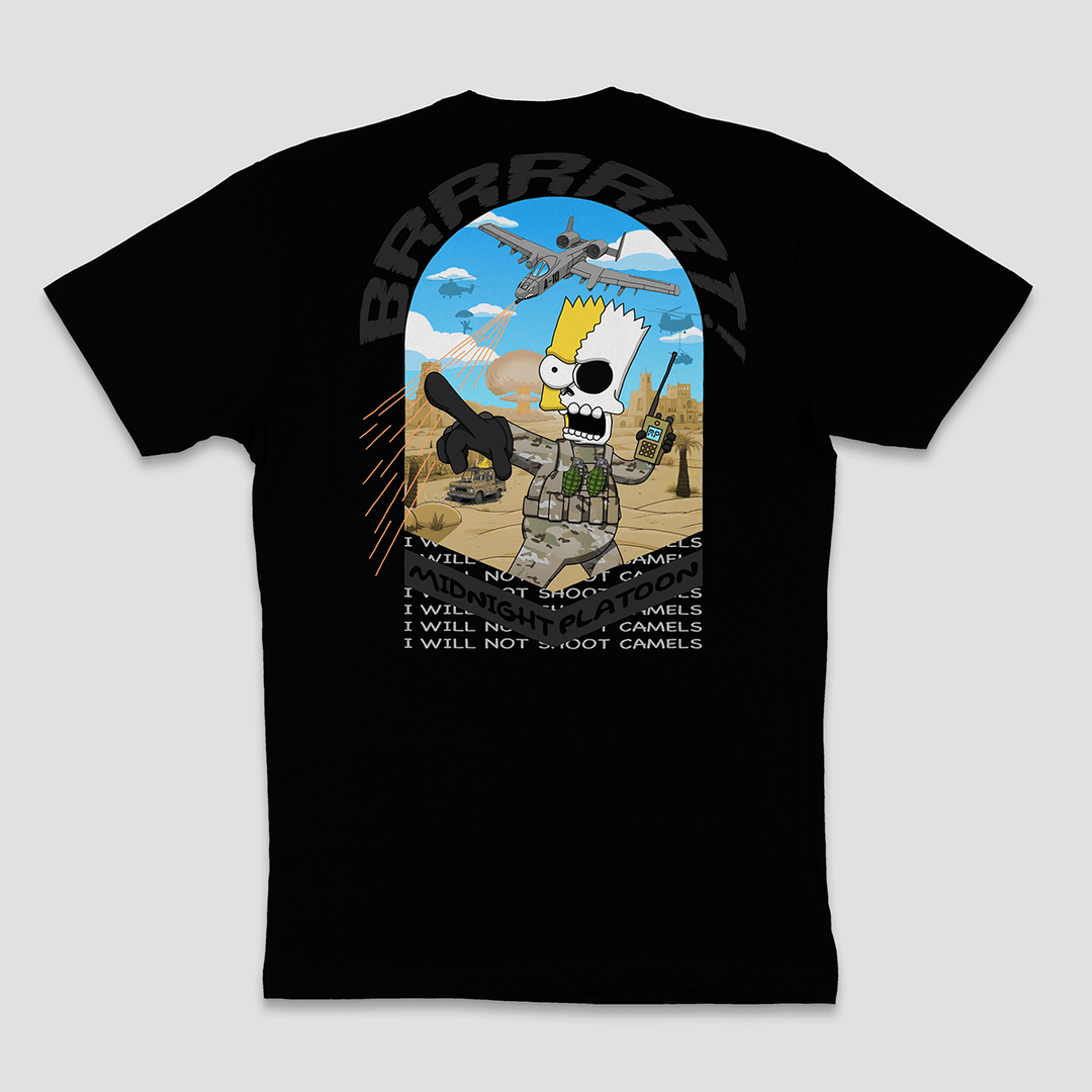 (PRE - ORDER) BRRRRRRT - TSHIRT - MIDNIGHT PLATOON