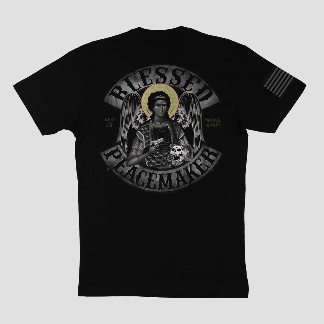 ST. MICHAEL PROTECT US. Limited Edition T-shirt. - MIDNIGHT PLATOON