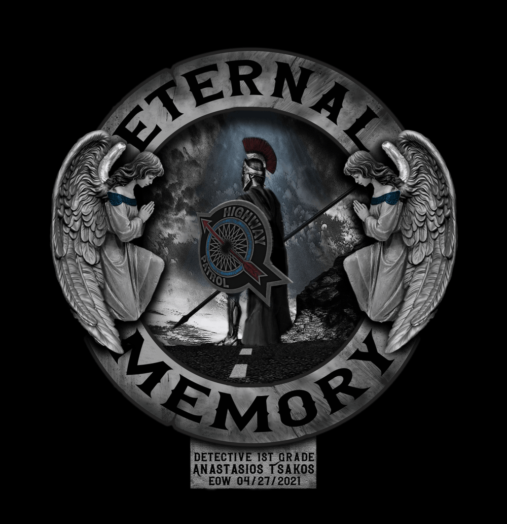 ETERNAL MEMORY - The Anastasios Tsakos Memorial Tribute PULLOVER HOOD - Midnight Platoon