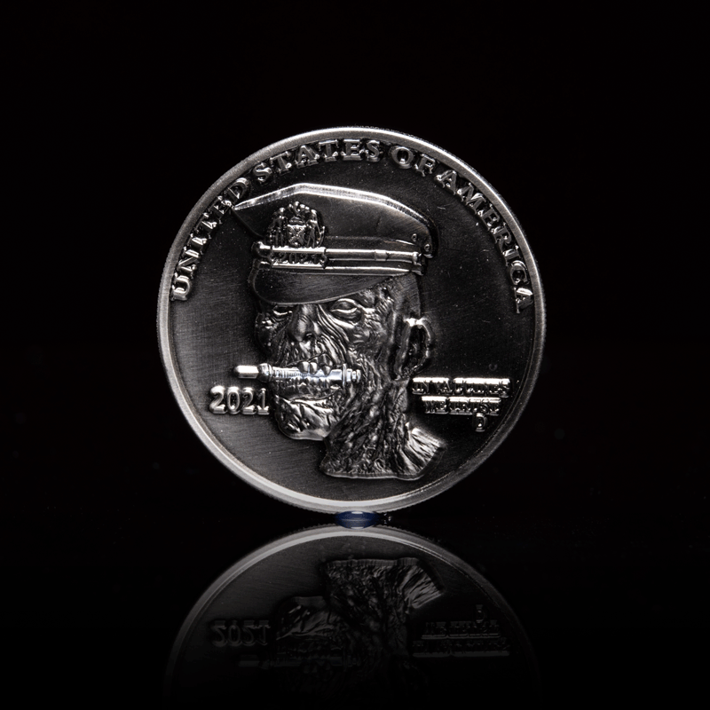 FIT FOR DUTY - FULLY VAX'D CHALLENGE COIN - Midnight Platoon