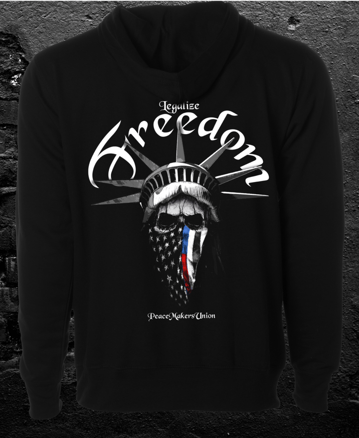 LEGALIZE FREEDOM - PULLOVER HOOD
