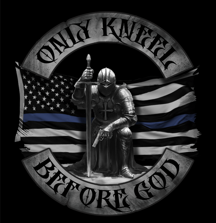 Only Kneel Before God - T-SHIRT - Midnight Platoon