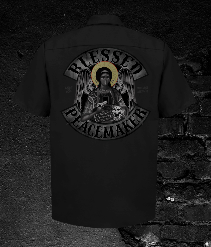 ST. MICHAEL PROTECT US - WORKSHIRT